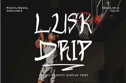 Lusk Drip - Tagging Graffiti Display