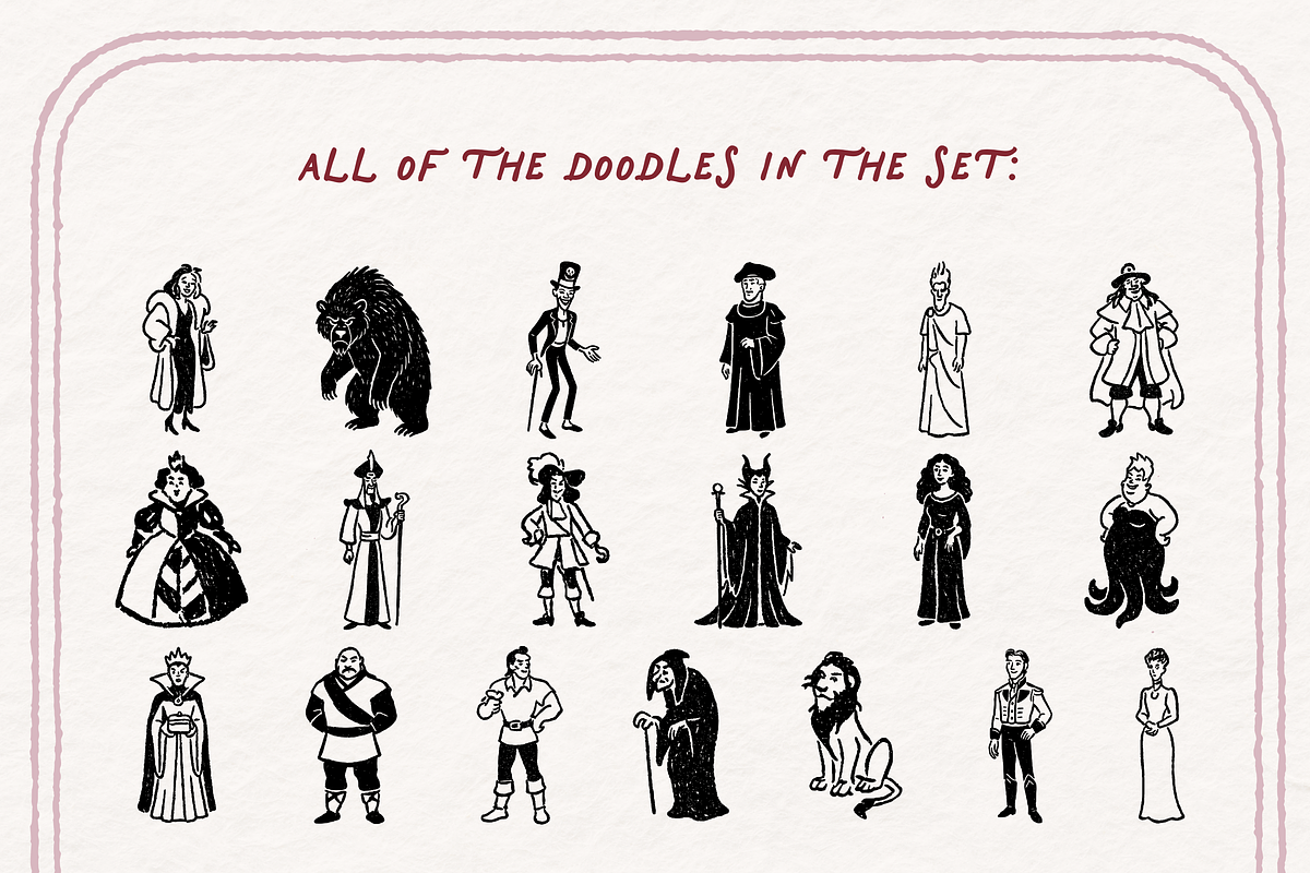 Fairytale Villains Clipart, Witch, a Person Illustration by The October Creative (Photo 5 of 7)