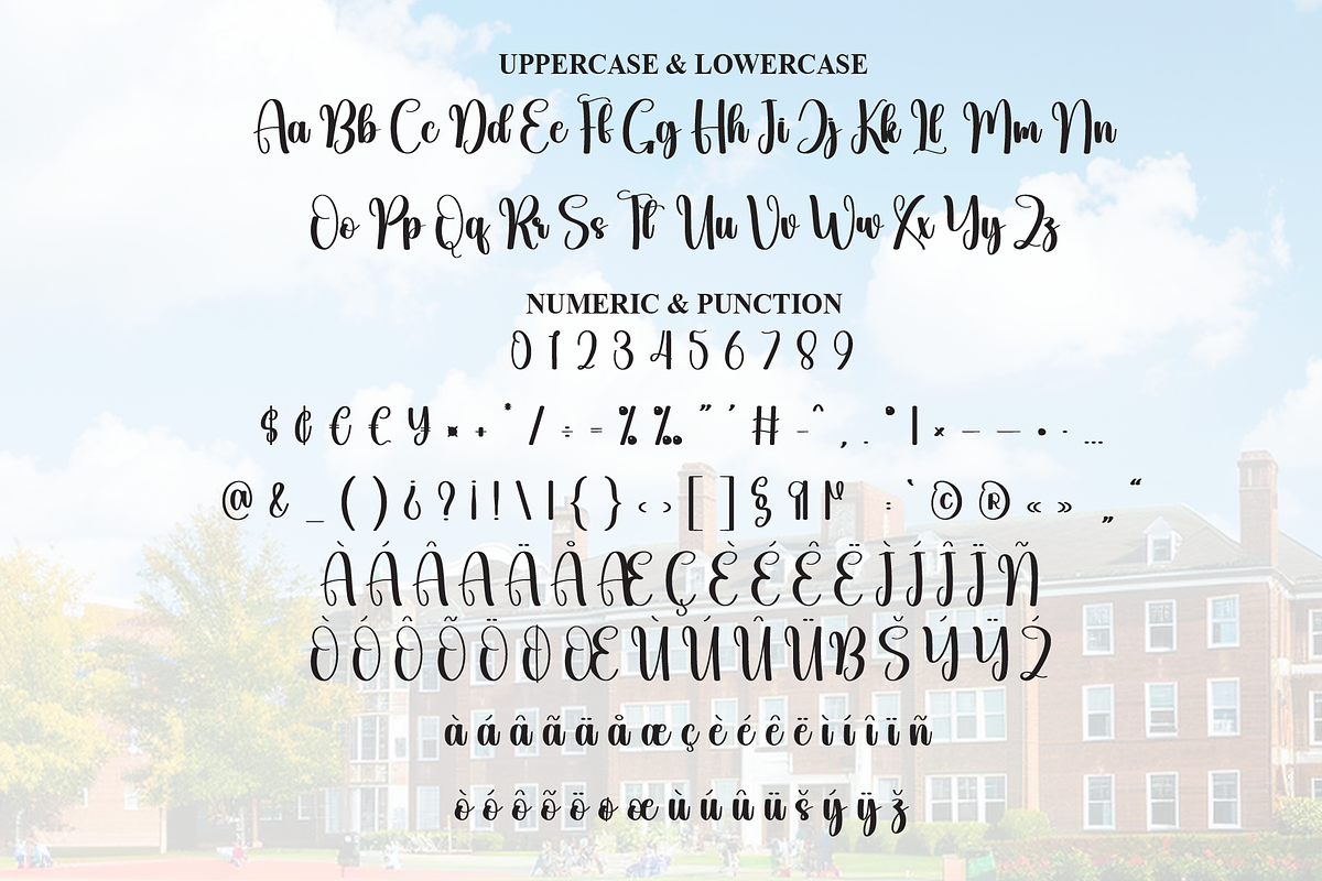 Varsity | Script Font, a Handwritten Font by Scratchones (Photo 7 of 9)