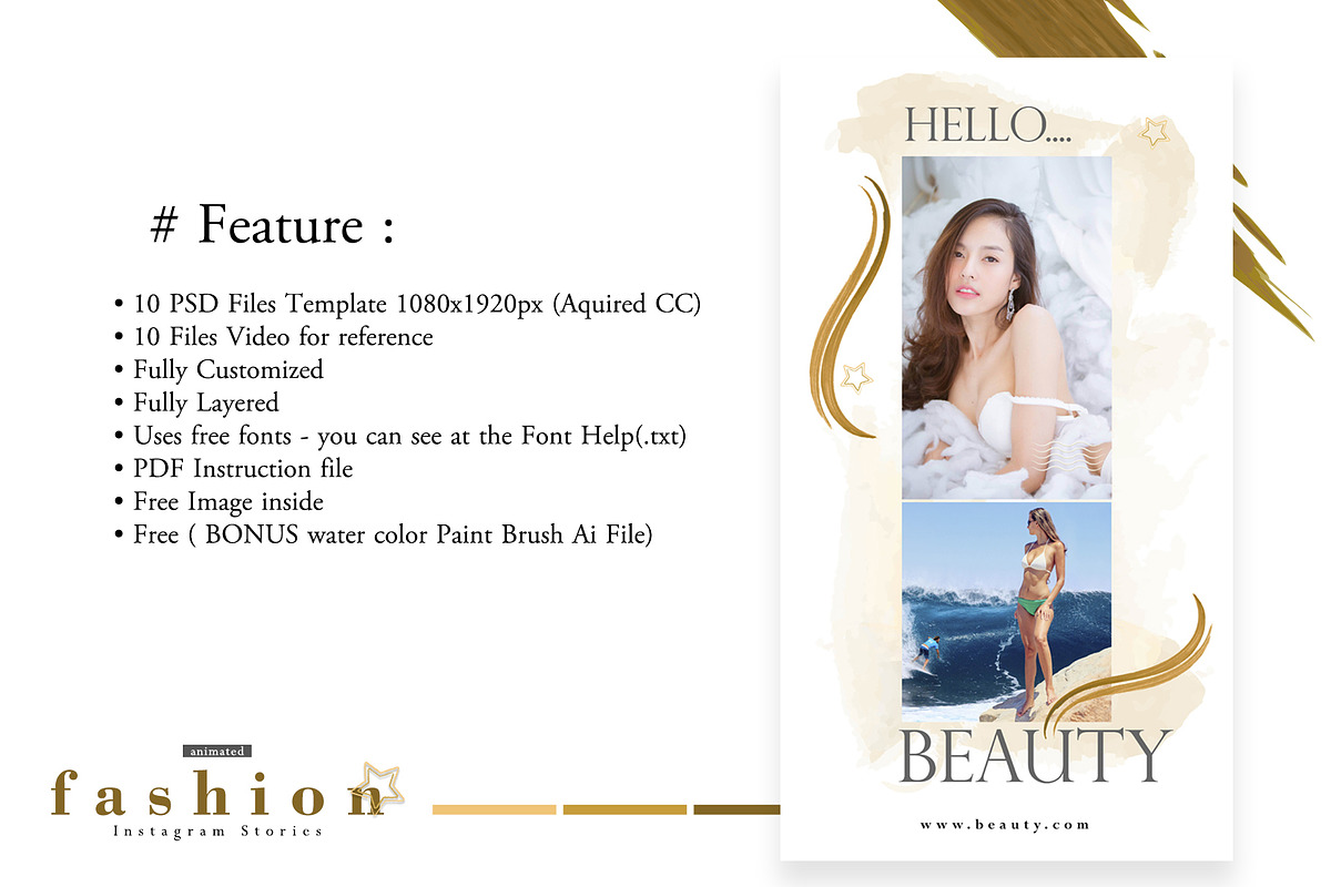 FASHION_Animated Instagram Stories, a Social Media Template by dePanda (Photo 4 of 8)