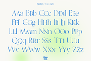Gildan - Extra Light with Italic, a Serif Font by Sign Studio (Thumbnail 4 of 10)