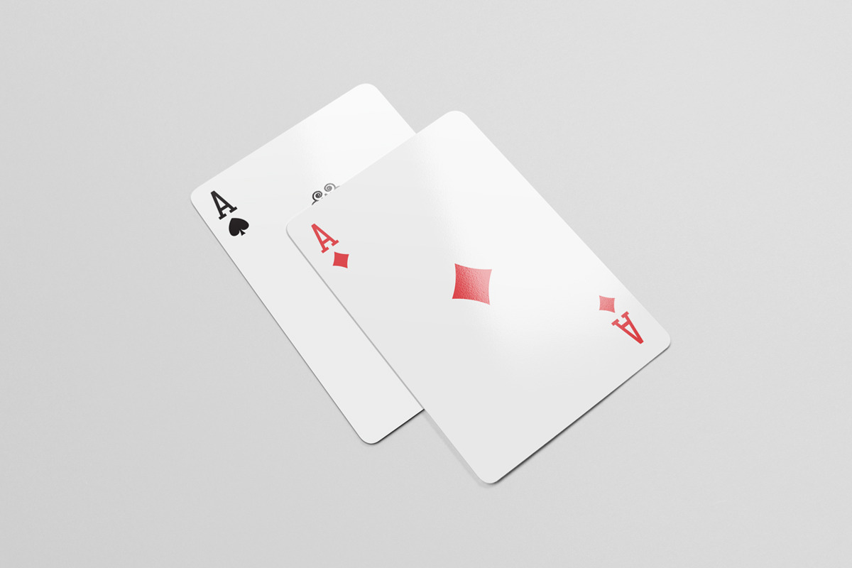 Playing Cards Mock-Ups, a Print Template by resumetemplathttps://d3es (Photo 4 of 14)