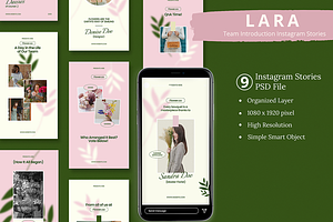 Team Introduction Instagram Story &, a Branding & Logo Template by Attype
