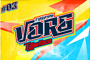Vorg typeface, a Slab Serif Font by Graphx.unsleep (Thumbnail 1 of 4)