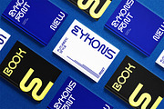 Eykons – Futuristic Sans Serif Font, a Font by roomspace creative lab (Thumbnail 6 of 11)