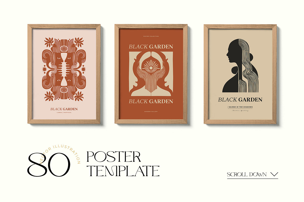 Black Garden | Wall Art Creator, an Object Graphic by Leleka.Store (Photo 6 of 16)