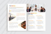 10 Page Annual Report Template, a Brochure Template by pixelcreatx (Thumbnail 5 of 6)
