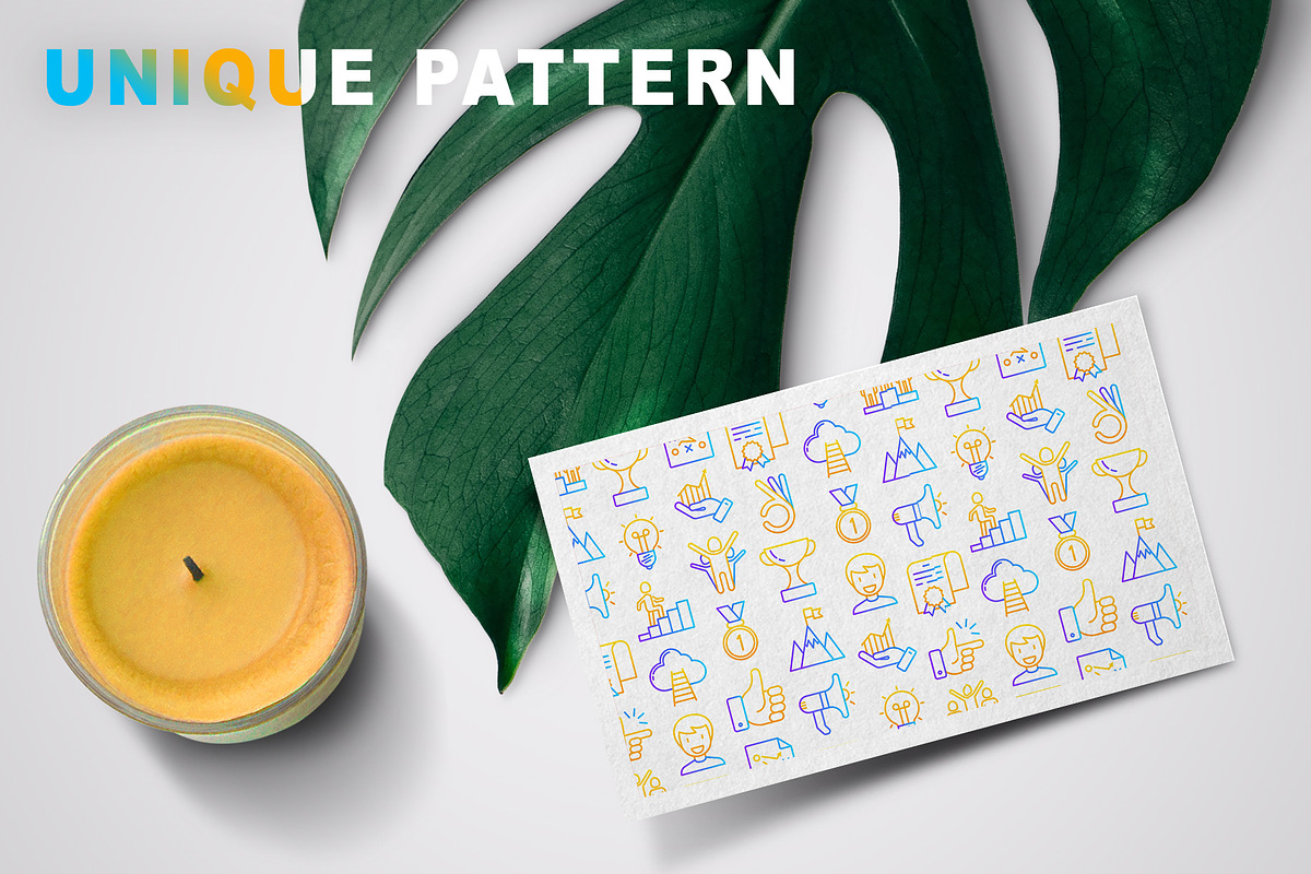 Success Patterns Collection, a Pattern Graphic by Alex Blogoodf (Photo 3 of 7)