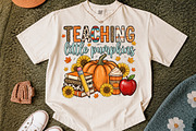 Teaching Little Pumpkins Png, a Seasonal Illustration by Libby Wishes (Thumbnail 2 of 4)