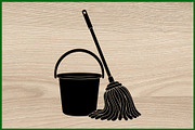 50 Cleaning Tool Silhouette Set, an Illustration by BIPLOB EXPERT (Thumbnail 4 of 4)
