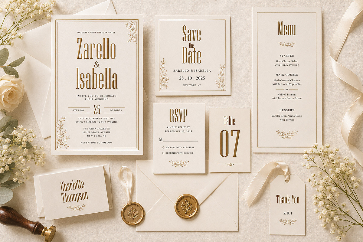 Zarello, a Serif Font by Wow Magic (Photo 2 of 5)