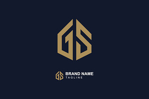 Letter GS Logo