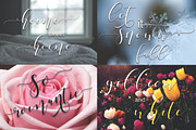 Shania sweet calligraphy, a Script Font by Teweka (Thumbnail 2 of 14)