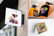 Watercolor Grape Clipart, a Food Illustration by MuzaArtStudio (Thumbnail 6 of 6)