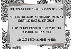 Lace, Gems & Bows Stamp Bundle