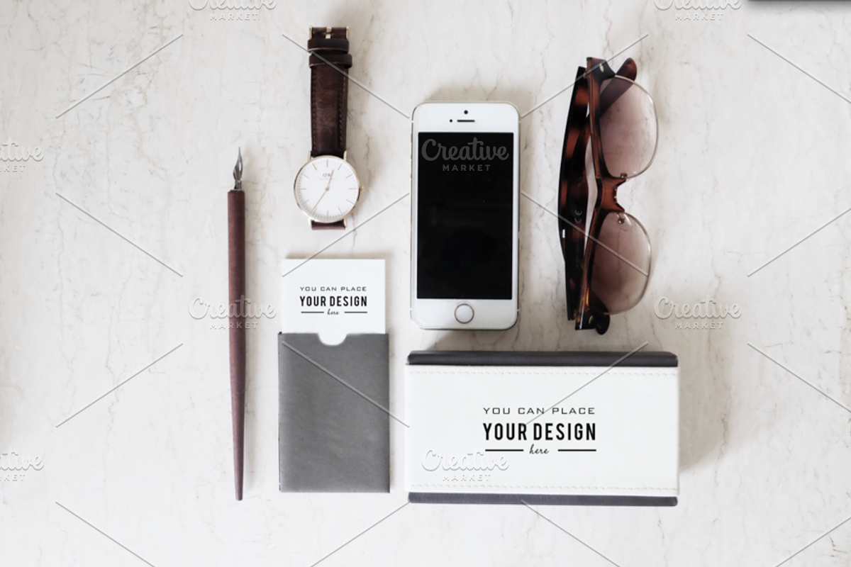 Stationery Template Product Mockups, an iPhone Mockup by littleprince (Photo 1 of 3)