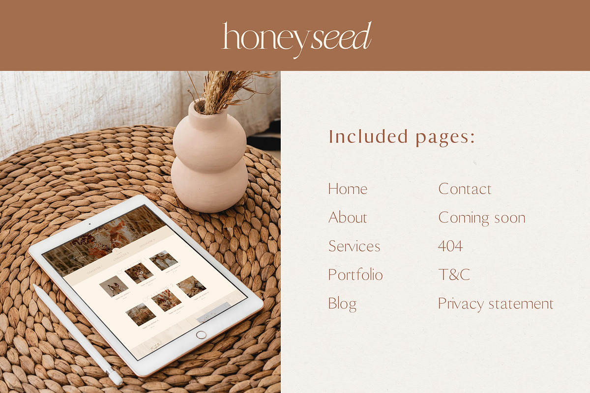 Boho Showit Website Template, a Websites & App Template by Wonderlik Webdesign (Photo 4 of 4)