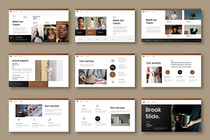 Lonux Business Keynote Template