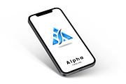 Alpha Modern Abstract Letter A Logo, a Branding & Logo Template by MadeByShahbaz (Thumbnail 3 of 5)