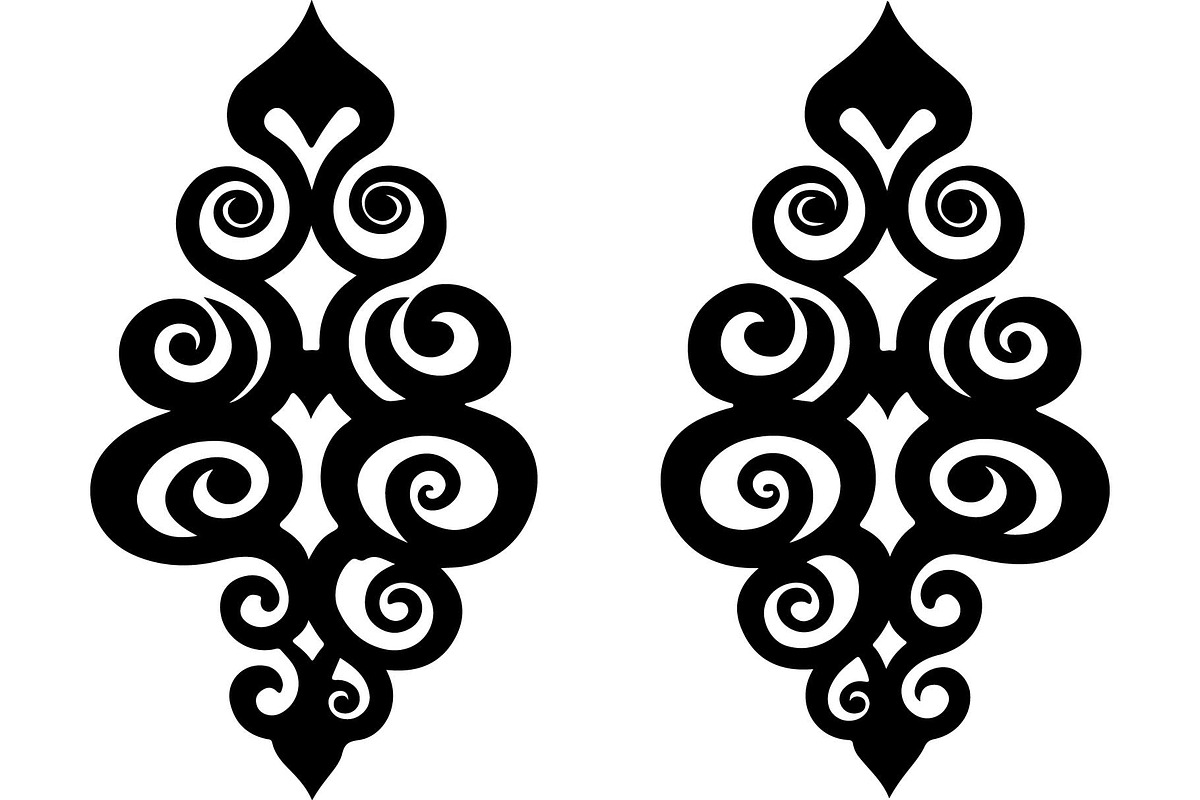 Elegant Earrings SVG Collection, an Object Graphic by Designer_Momina (Photo 7 of 13)