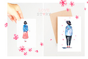 Love Story, a Decorative Illustration by Knysh Ksenya (Thumbnail 4 of 13)