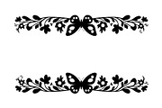 Floral Grass Border Silhouette Bundl, an Illustration by Amazin_art (Thumbnail 14 of 51)