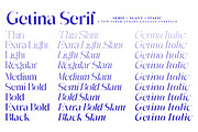 Getina Serif Super Family 243 Fonts, a Serif Font by IM Studio (Thumbnail 3 of 12)