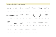 Roselind Font + Swashes & Ornaments, a Script Font by Designova® (Thumbnail 9 of 10)