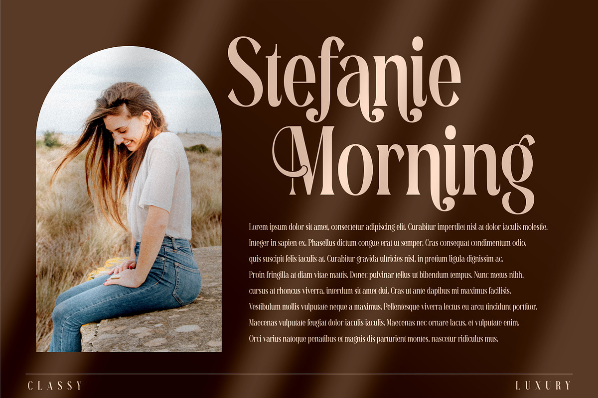 Richardo Flacky Premium Font, a Serif Font by Storytype Studio (Photo 5 of 9)