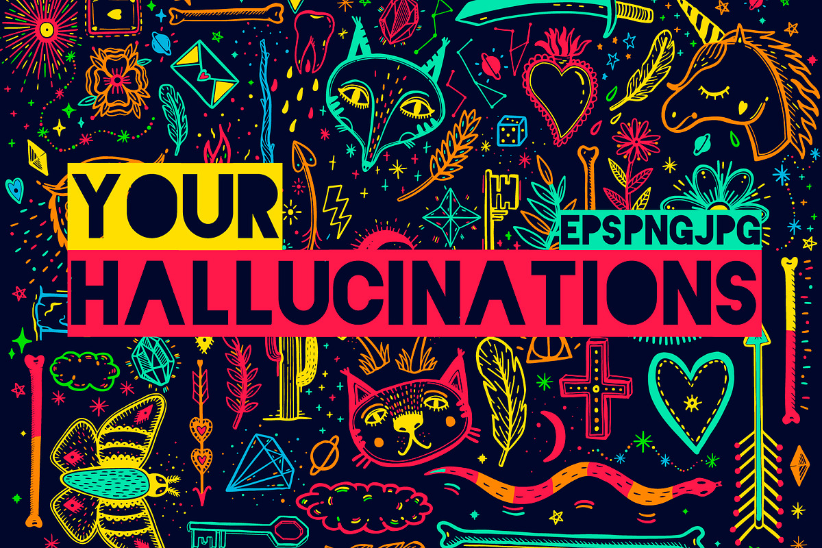 Your hallucinations, an Illustration by Moonflora (Photo 3 of 10)