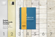Classic Notebook Mockup Set - A5, a Print Template by Rafael Oliveira (Thumbnail 3 of 7)