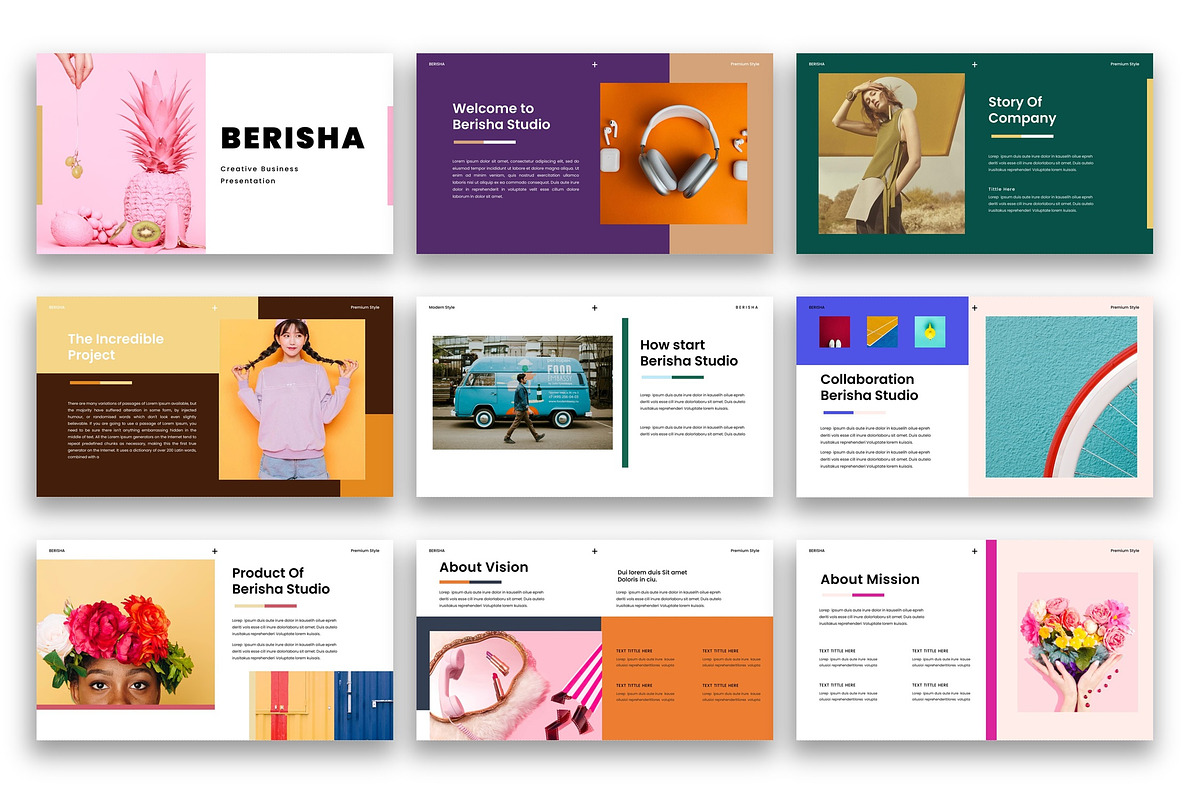 Berisha – Creative Google Slide, a Presentation Template by kreatifreya (Photo 5 of 5)