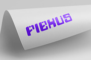 Fiexus - Tech Display Font, a Sans Serif Font by Dhabee (Thumbnail 8 of 9)