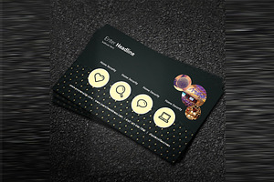 Open Air Party Business Card