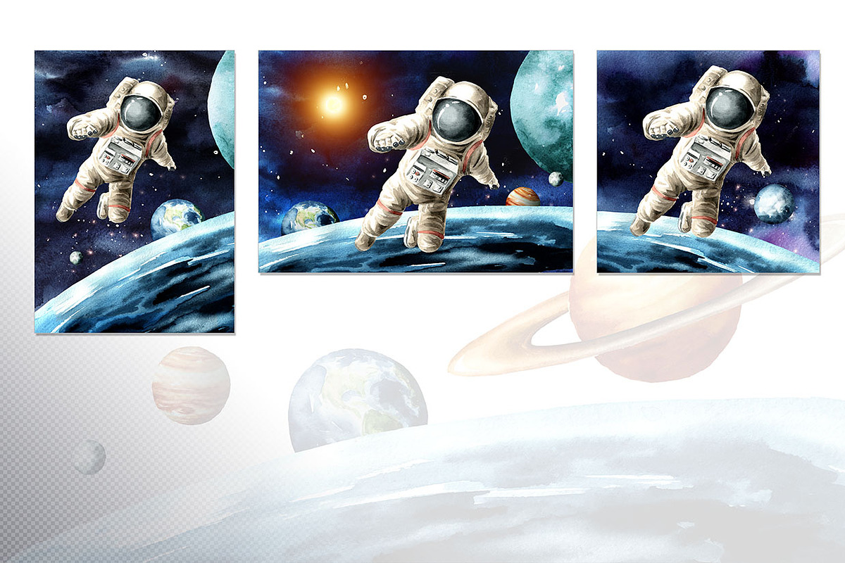 Mysterious Cosmos, an Illustration by Daria Ustiugova (Photo 11 of 27)