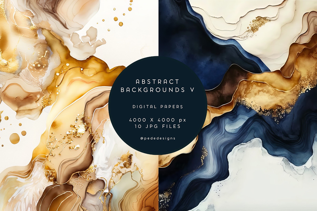 Abstract Backgrounds V, a Texture Graphic by PeDe Designs