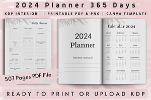 2024 Planner 365 Days