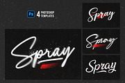 Spray Paint Text Effects, a Layer Style Add-On by Andrew Skoch Design (Thumbnail 6 of 7)