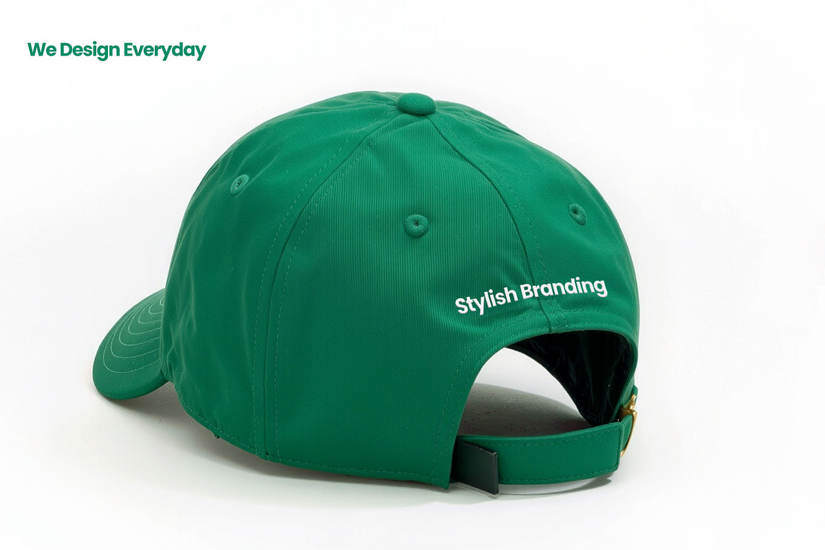 Real Cap Mockup, a Hat Mockup by We Design Everyday (Photo 2 of 7)