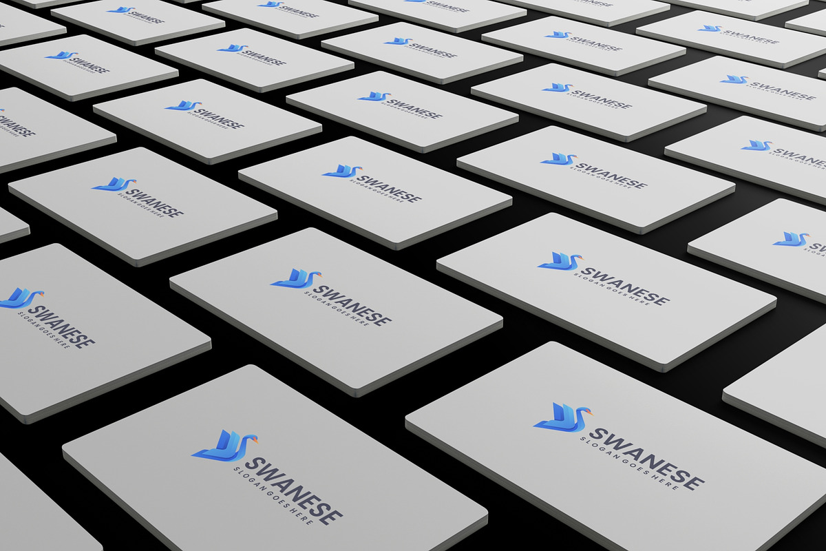 Gradient Modern Swan Logo Design, a Branding & Logo Template by Artnivora.Std (Photo 3 of 4)