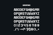Grontiko - Condensed Font, a Sans Serif Font by Iqsiart Studio (Thumbnail 4 of 7)