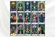 Medusa Tarot Cards Deck, an Object Illustration by Mugio (Thumbnail 2 of 6)