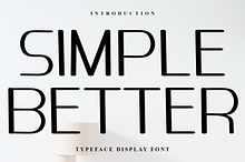 Simple Better