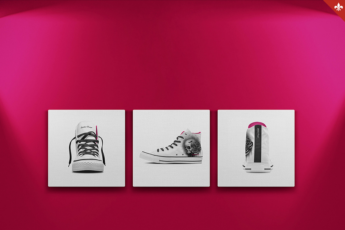 Picture/ Poster On 5 Stages Mock-up, a Product Mockup by Mocca Mockups Store (Photo 11 of 55)