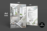 Real Estate Introduction Flyer Canva, a Flyer Template by CreativeVinesStore (Thumbnail 3 of 6)