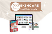 300 Skincare Canva Templates, a Social Media Template by Viral Content Design (Thumbnail 7 of 7)