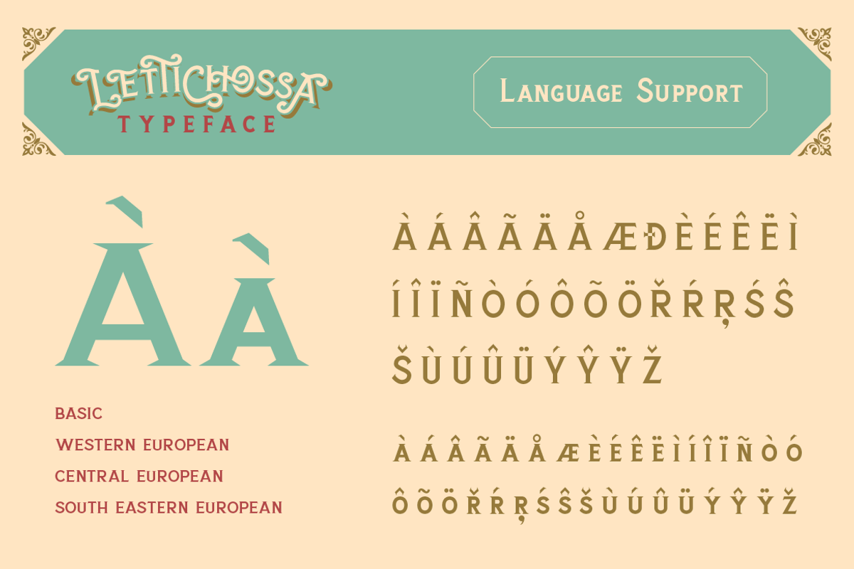 Lettichossa, a Serif Font by kerismaker (Photo 2 of 12)