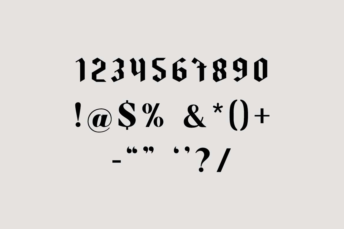 Gothicfed Blackletter Font, a Blackletter Font by UICreative (Photo 7 of 13)