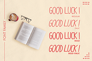 Good Luck!, a Serif Font by Fachranheit Studio (Thumbnail 2 of 8)
