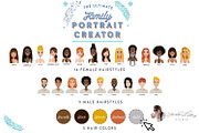 Portrait Creator Winter Family, a Person Illustration by Lauren Lesley Studio (Thumbnail 13 of 17)